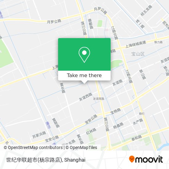 世纪华联超市(杨宗路店) map