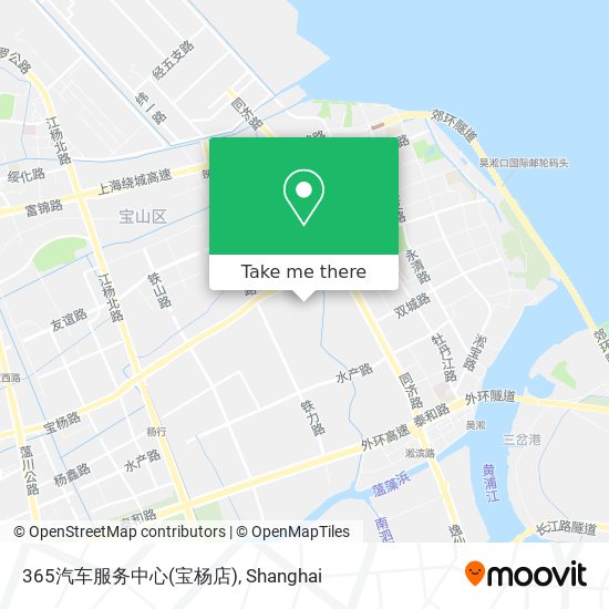 365汽车服务中心(宝杨店) map