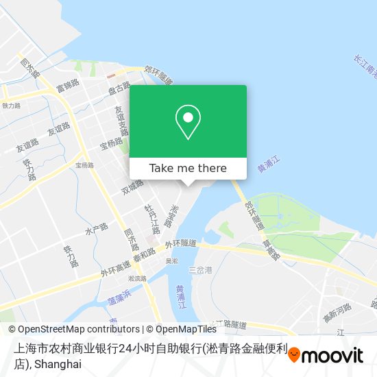 上海市农村商业银行24小时自助银行(淞青路金融便利店) map