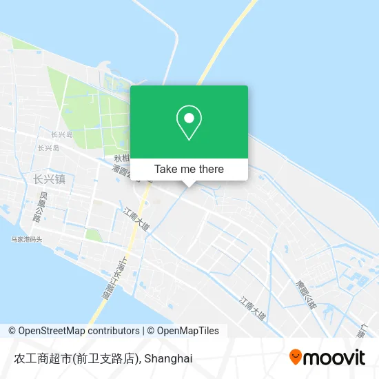 农工商超市(前卫支路店) map