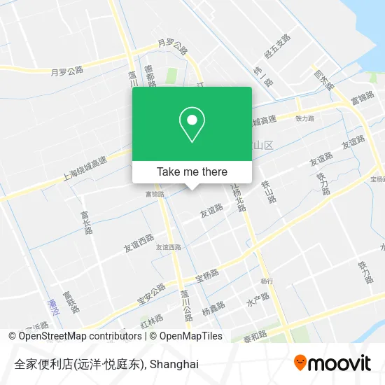 全家便利店(远洋·悦庭东) map