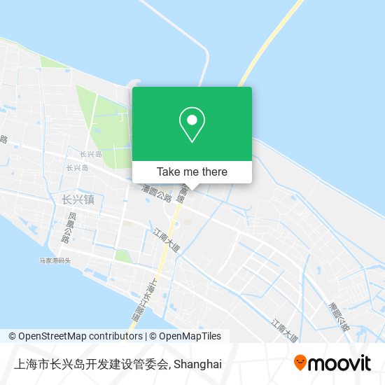 上海市长兴岛开发建设管委会 map