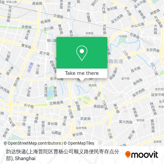 韵达快递(上海普陀区曹杨公司顺义路便民寄存点分部) map