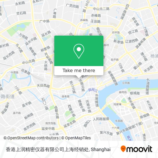 香港上润精密仪器有限公司上海经销处 map