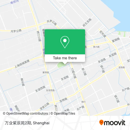 万业紫辰苑2期 map