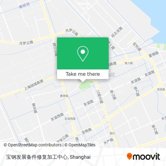 宝钢发展备件修复加工中心 map