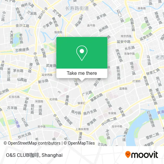 O&S CLUB咖啡 map