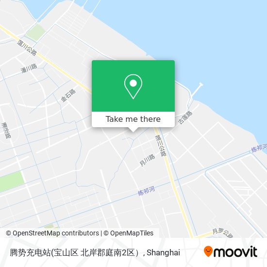 腾势充电站 map