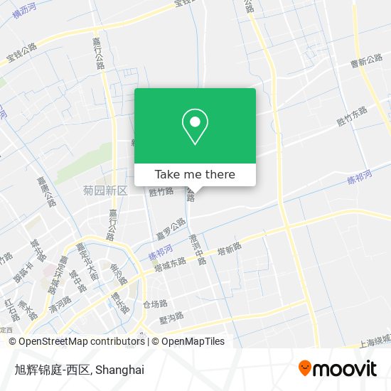 旭辉锦庭-西区 map