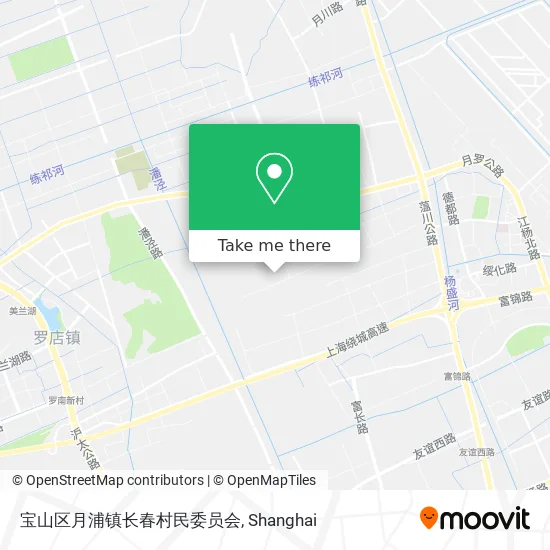 宝山区月浦镇长春村民委员会 map