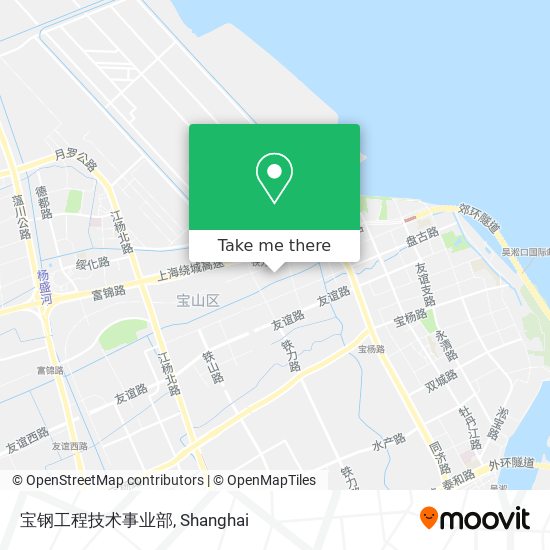 宝钢工程技术事业部 map