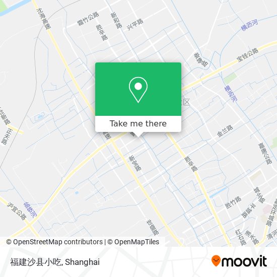 福建沙县小吃 map