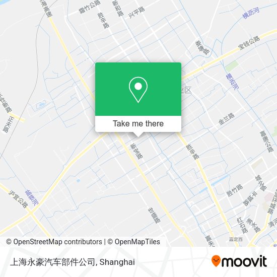 上海永豪汽车部件公司 map