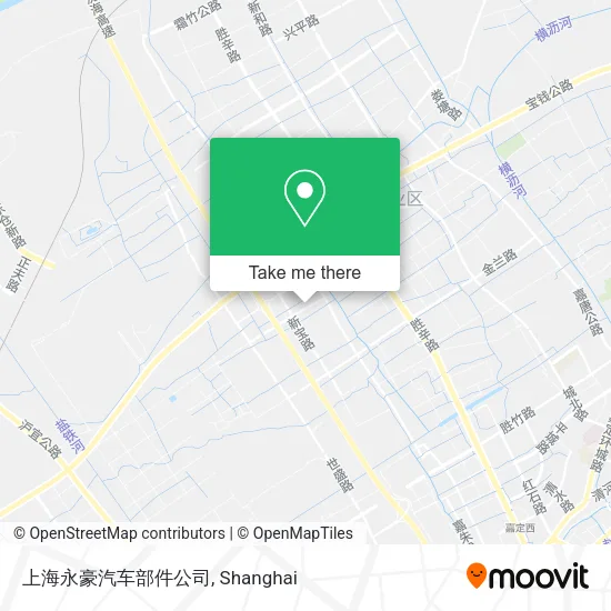 上海永豪汽车部件公司 map