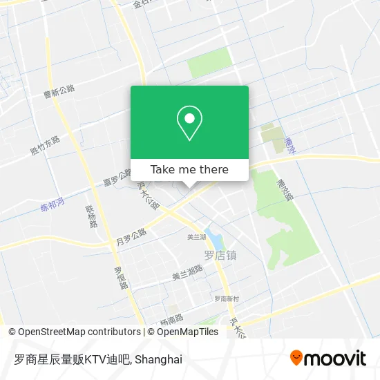罗商星辰量贩KTV迪吧 map