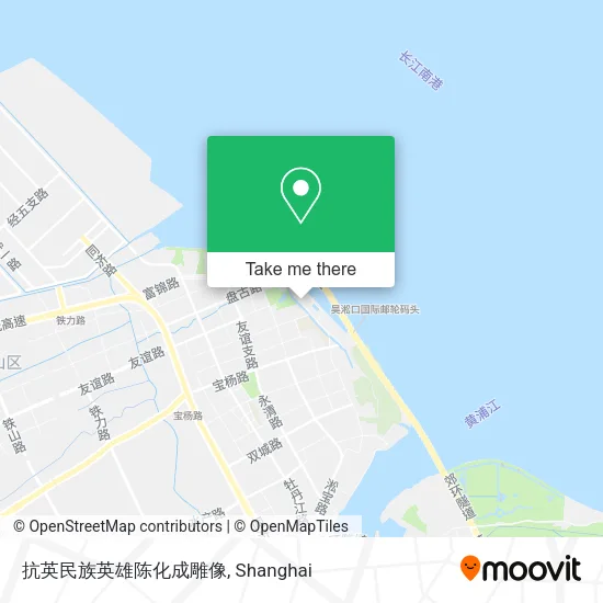 抗英民族英雄陈化成雕像 map