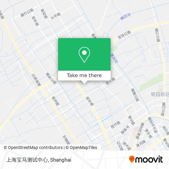 上海宝马测试中心 map