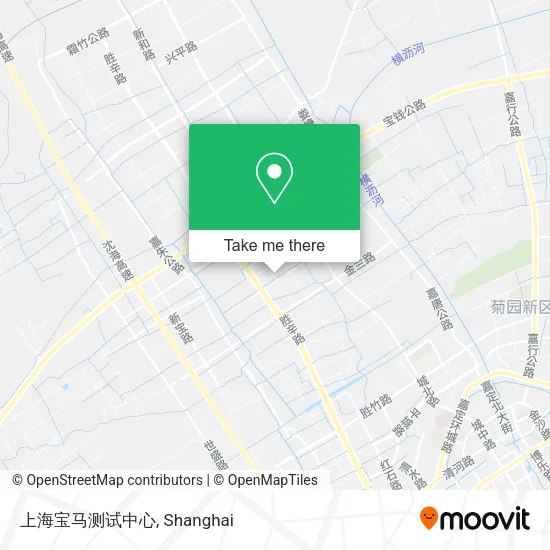 上海宝马测试中心 map