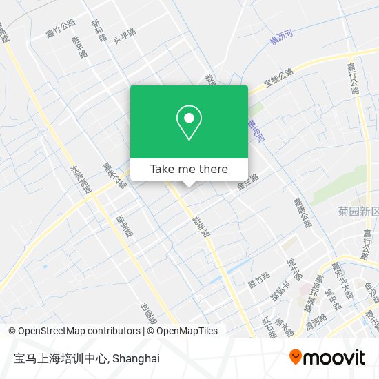 宝马上海培训中心 map