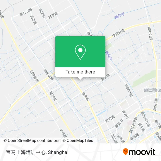 宝马上海培训中心 map