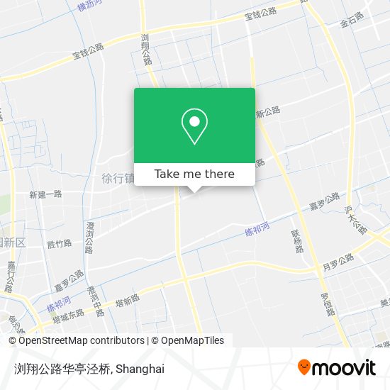 浏翔公路华亭泾桥 map