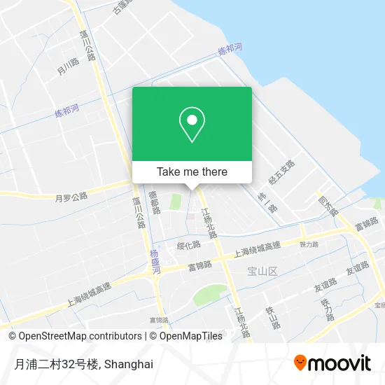 月浦二村32号楼 map