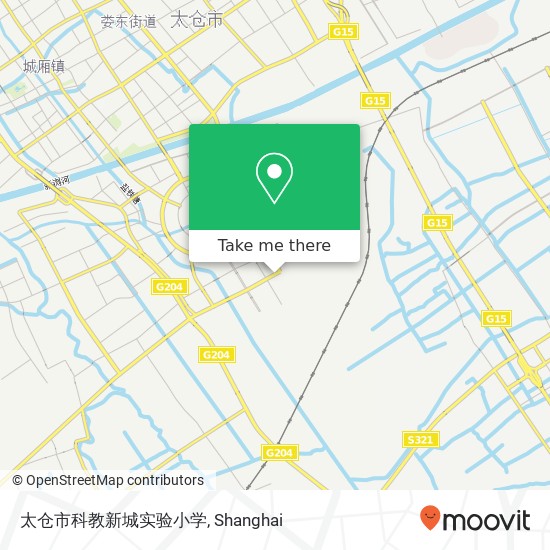 太仓市科教新城实验小学 map
