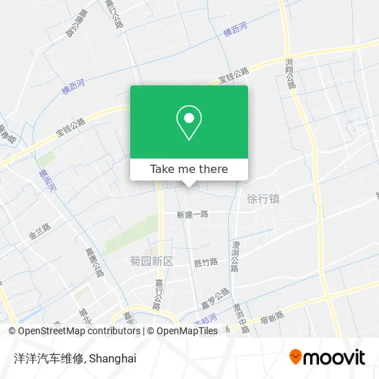 洋洋汽车维修 map