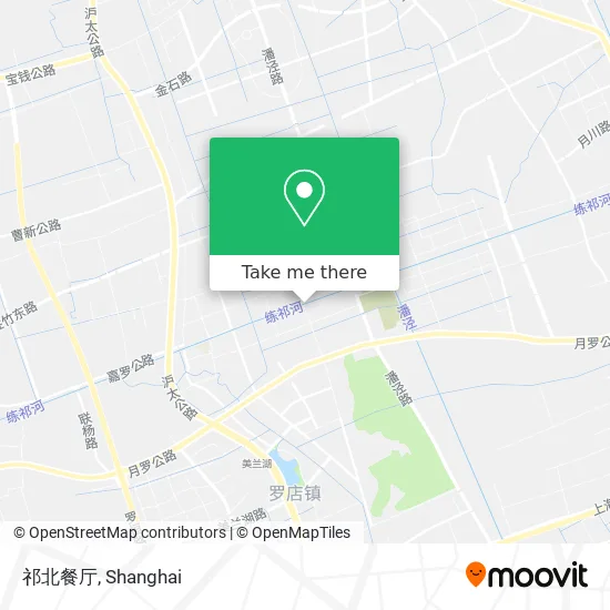 祁北餐厅 map