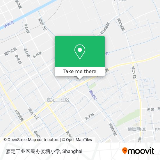 嘉定工业区民办娄塘小学 map