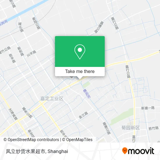 凤立炒货水果超市 map