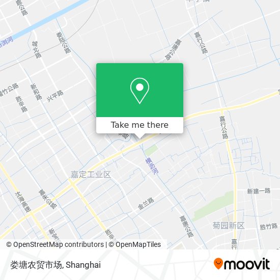 娄塘农贸市场 map