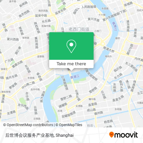 后世博会议服务产业基地 map