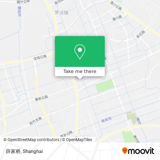 薛家桥 map