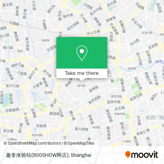 趣拿体验站(800SHOW网店) map