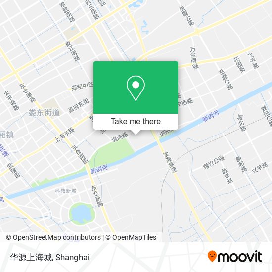 华源上海城 map