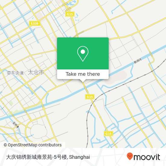 大庆锦绣新城雍景苑-5号楼 map