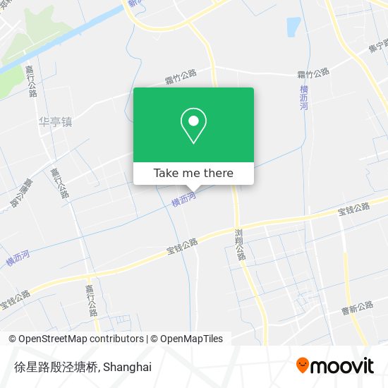 徐星路殷泾塘桥 map