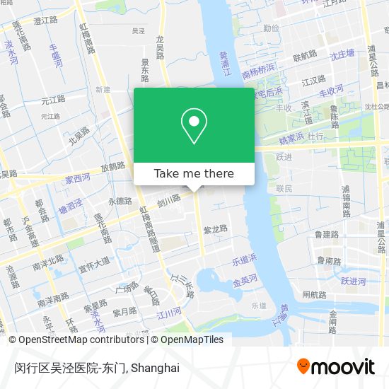 闵行区吴泾医院-东门 map