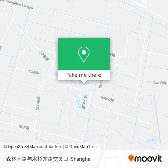 森林南路与水杉东路交叉口 map