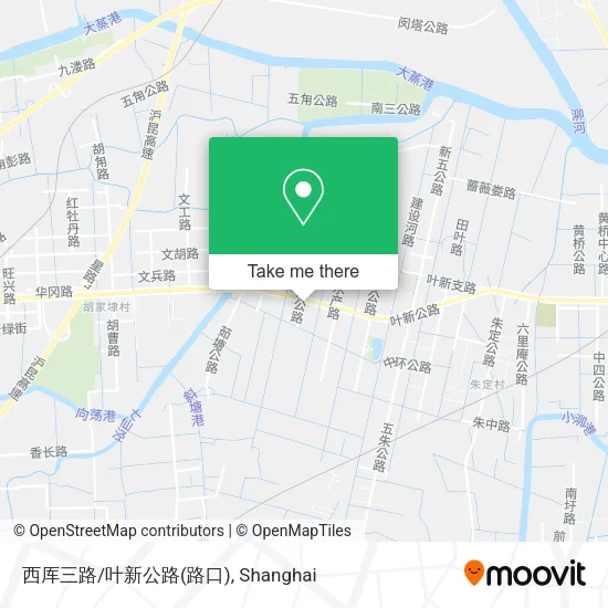 西厍三路/叶新公路(路口) map