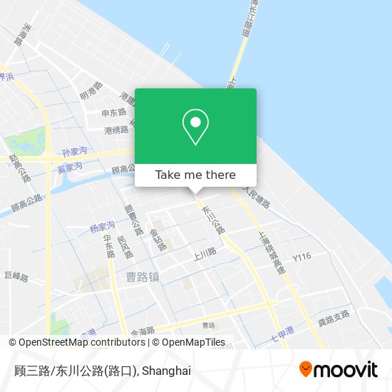 顾三路/东川公路(路口) map