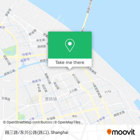 顾三路/东川公路(路口) map