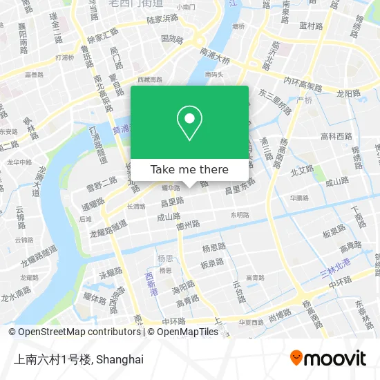 上南六村1号楼 map