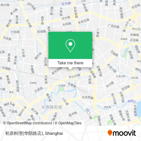 初原料理(华阴路店) map