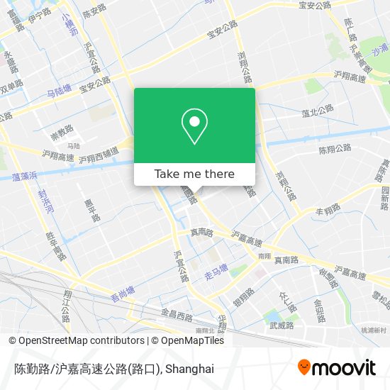 陈勤路/沪嘉高速公路(路口) map