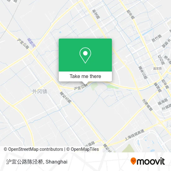 沪宜公路陈泾桥 map