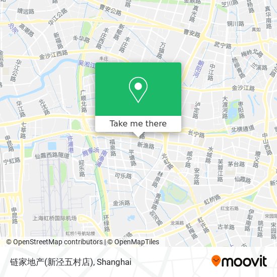 链家地产(新泾五村店) map