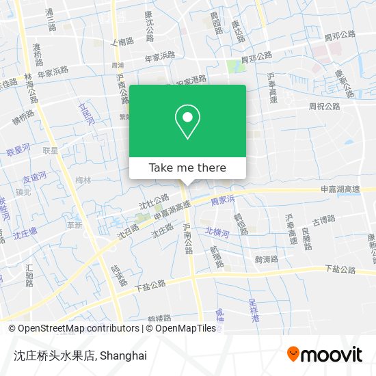沈庄桥头水果店 map