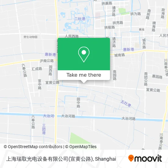 上海瑞取光电设备有限公司(宣黄公路) map